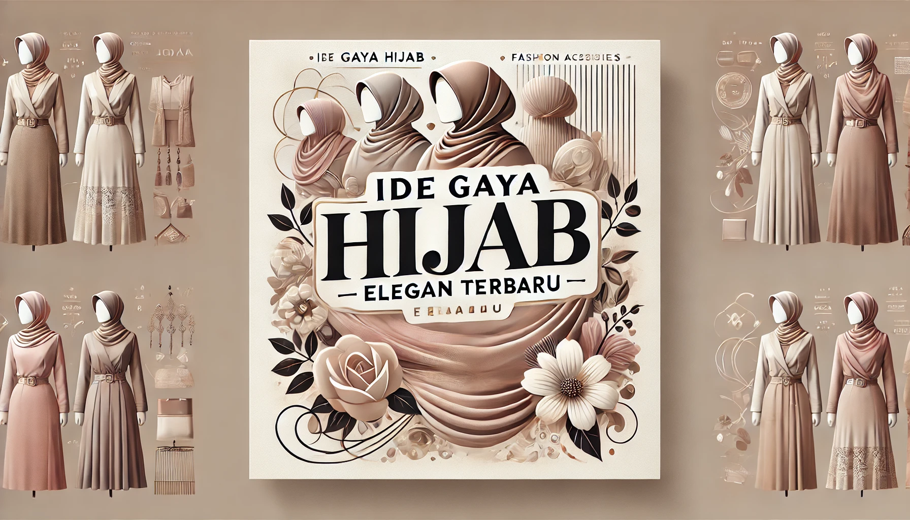 Ide Gaya Hijab Elegan Terbaru