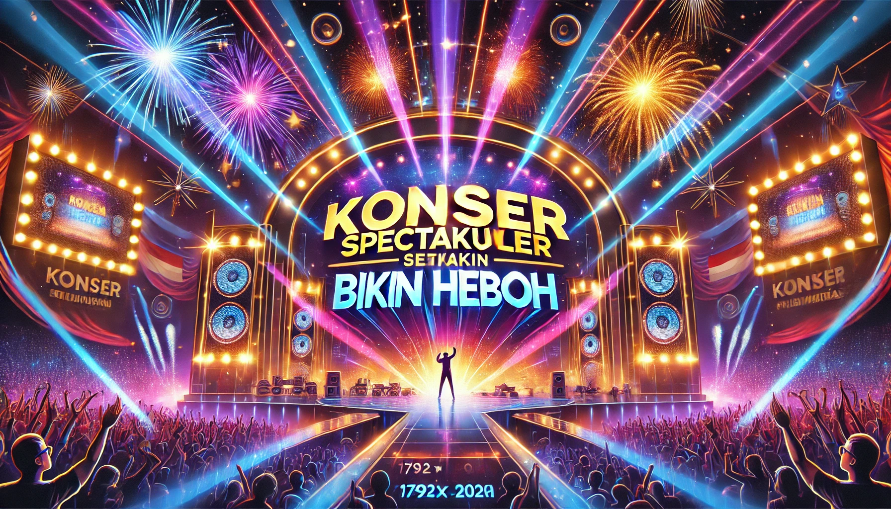 Konser Spektakuler Bikin Heboh
