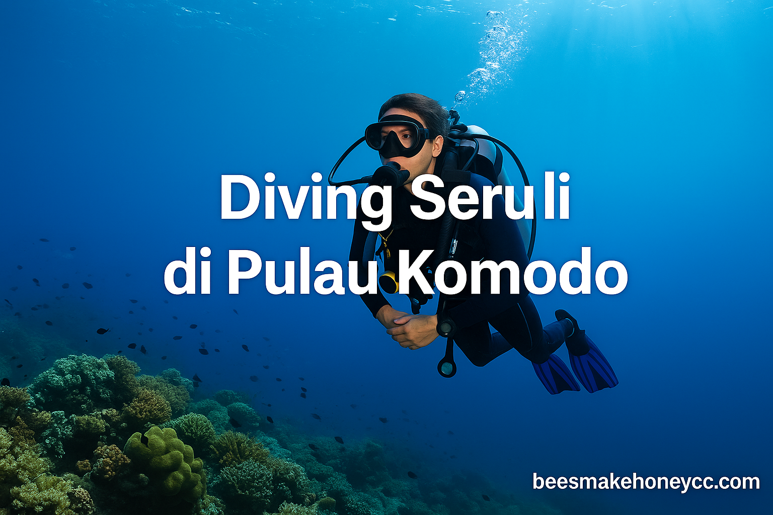 Diving Seru di Pulau Komodo