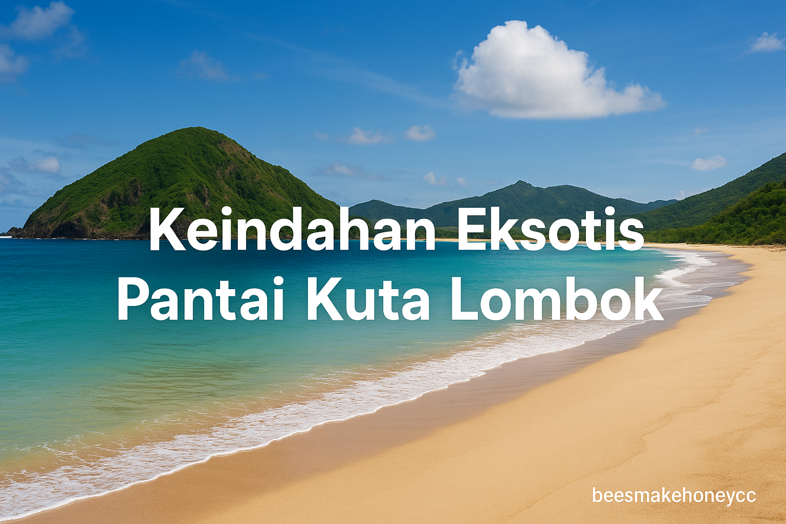 Keindahan Eksotis Pantai Kuta Lombok