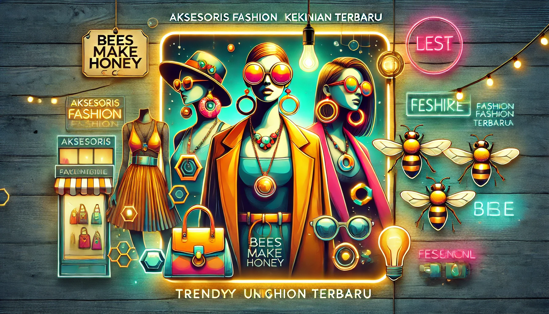 Aksesoris Fashion Unik Kekinian Terbaru
