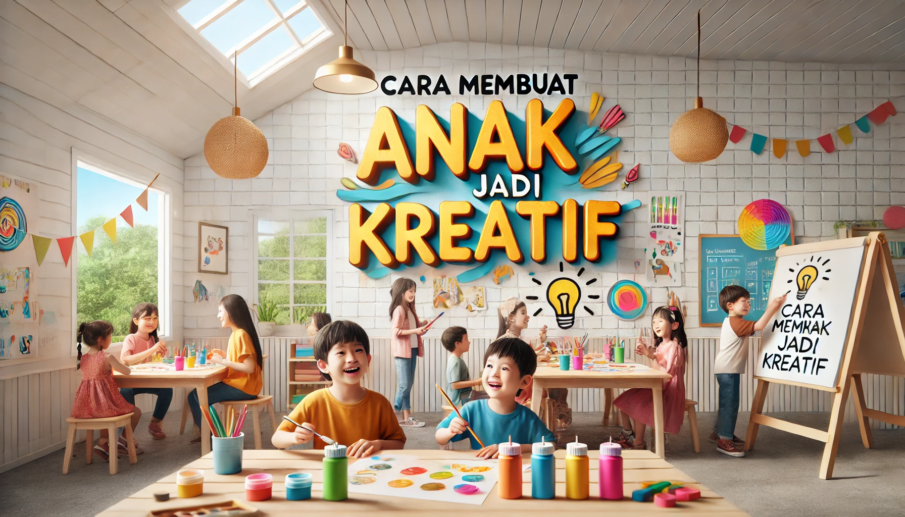 Cara Membuat Anak Jadi Kreatif