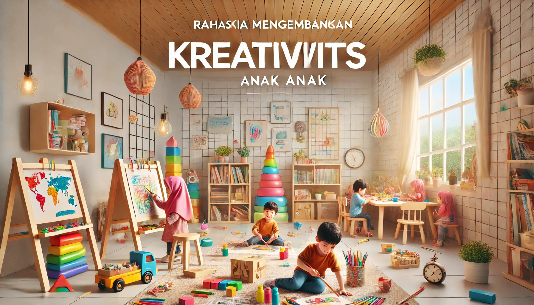 Rahasia Mengembangkan Kreativitas Anak