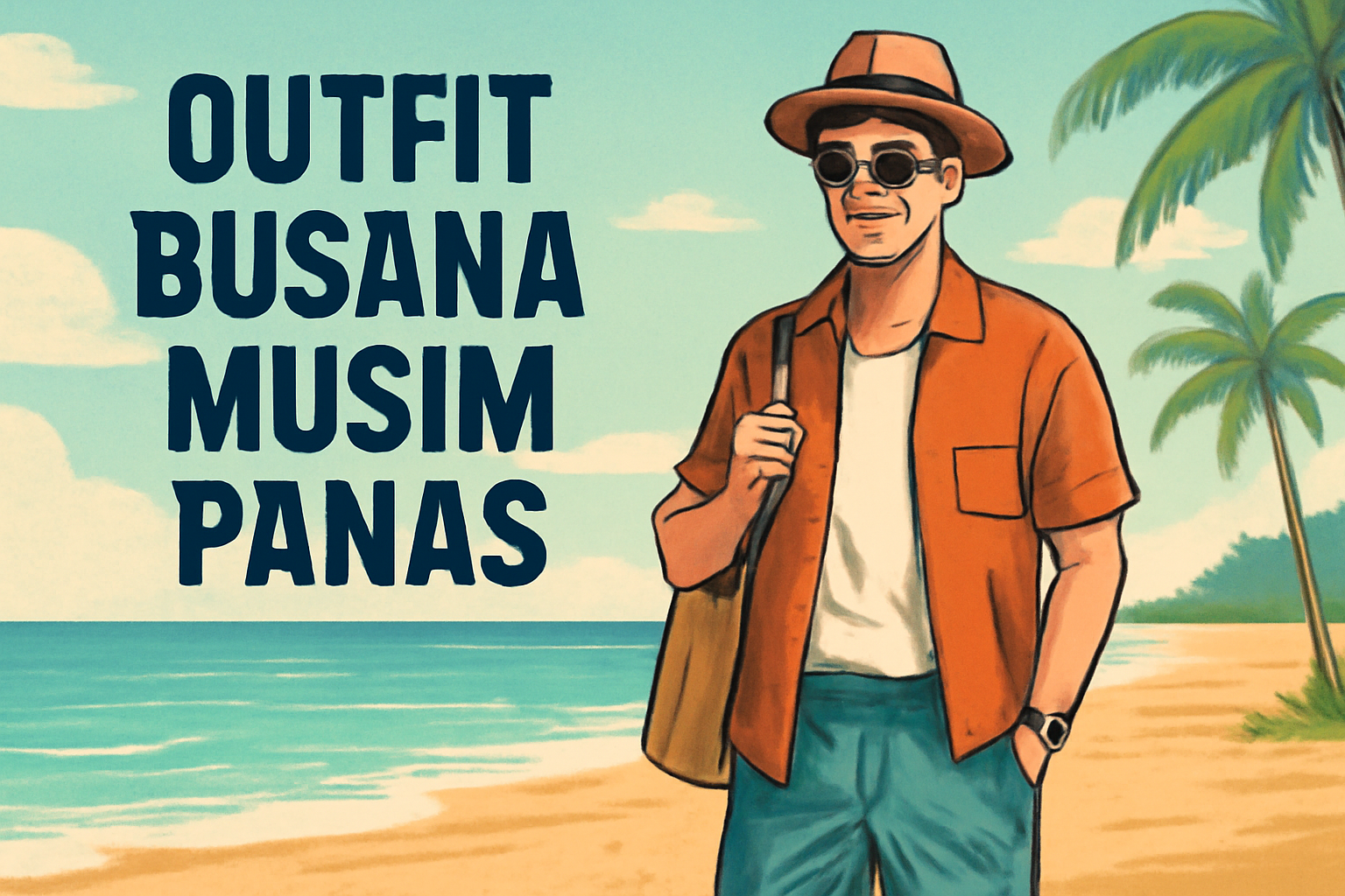 Outfit Busana Musim Panas