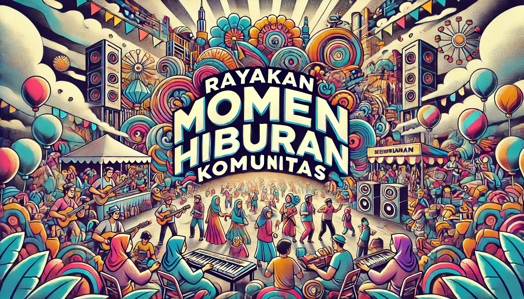 Rayakan Momen Hiburan Komunitas