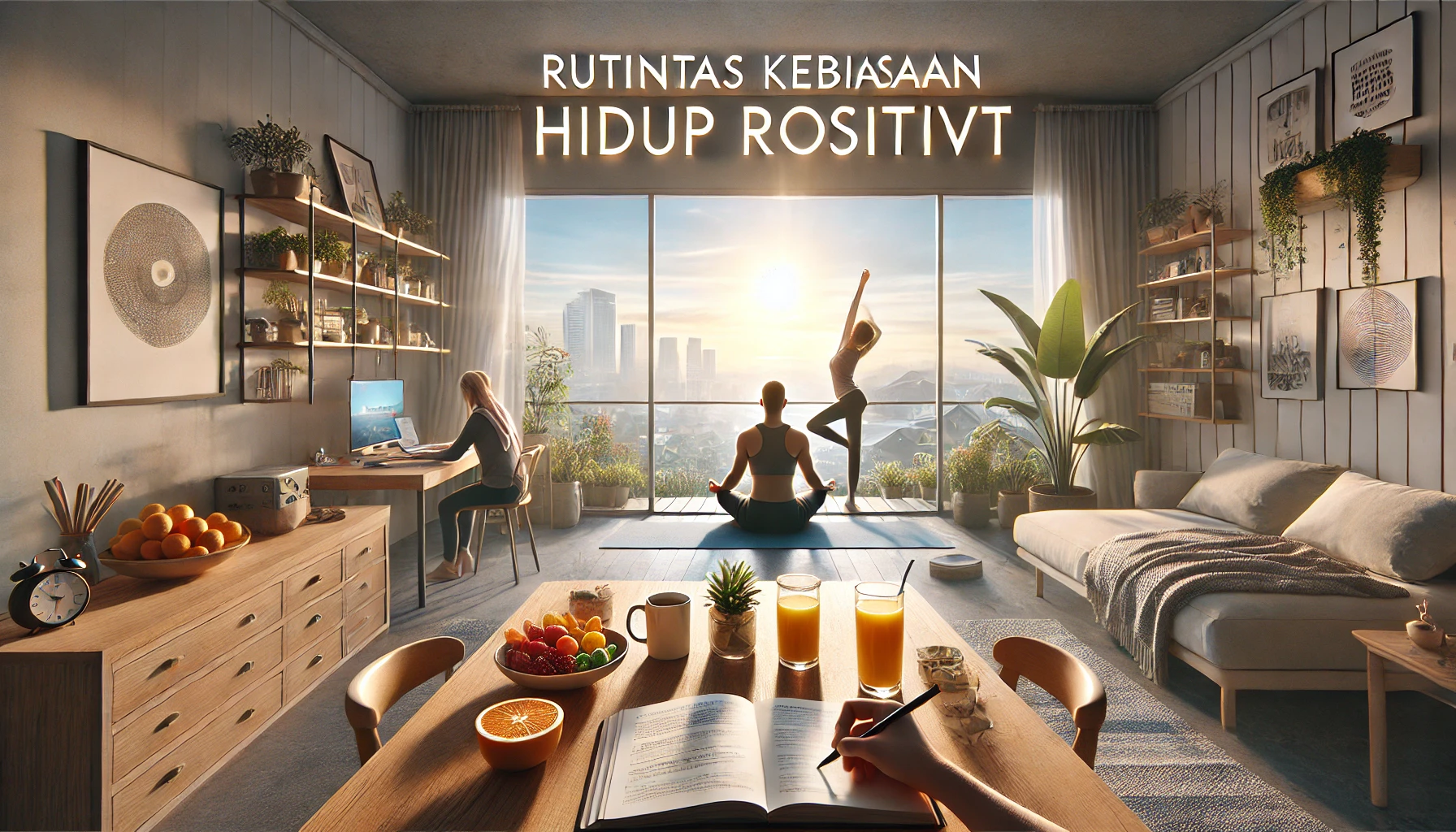 Rutinitas Kebiasaan Hidup Positif