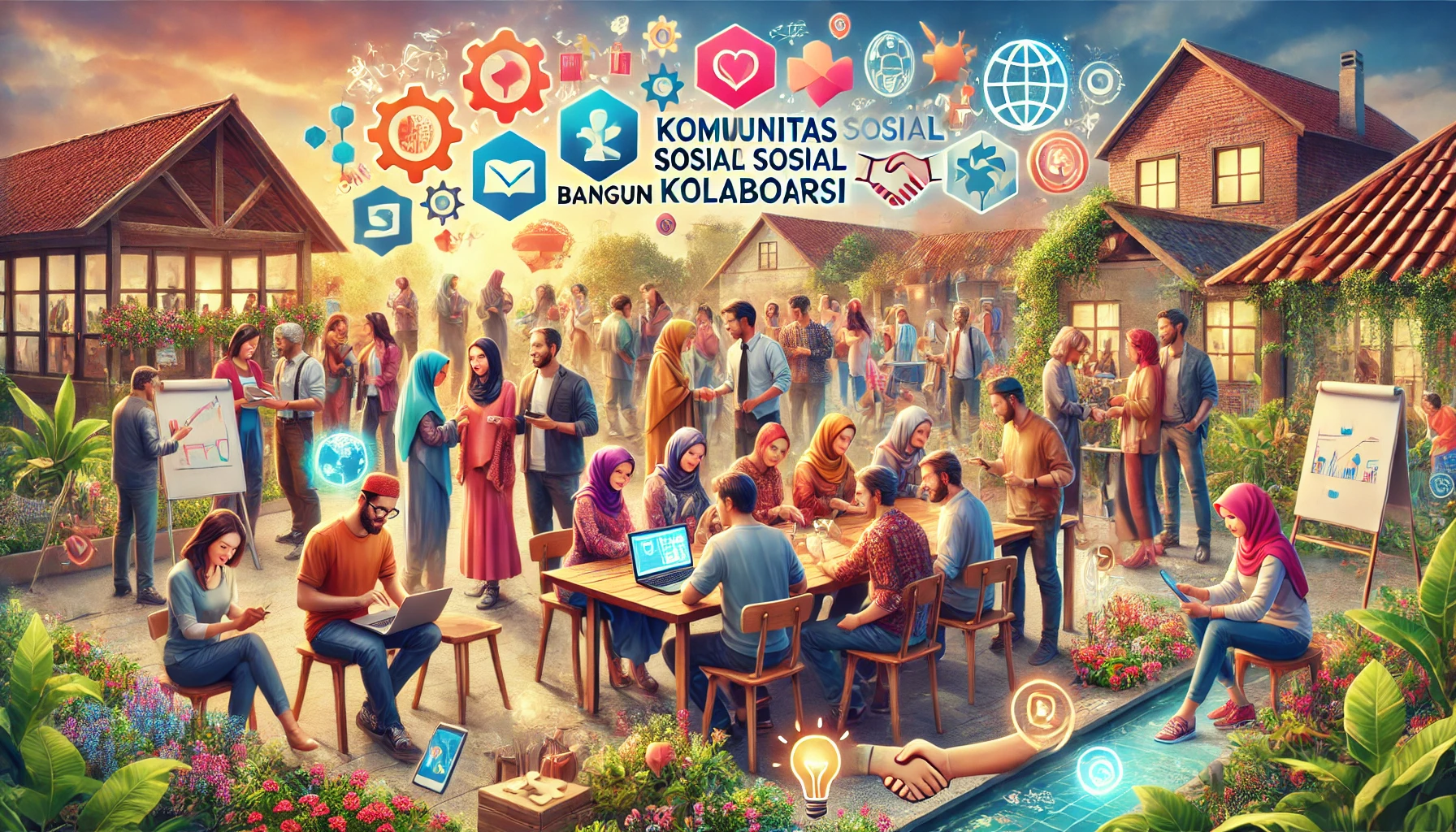 Komunitas Sosial Bangun Kolaborasi