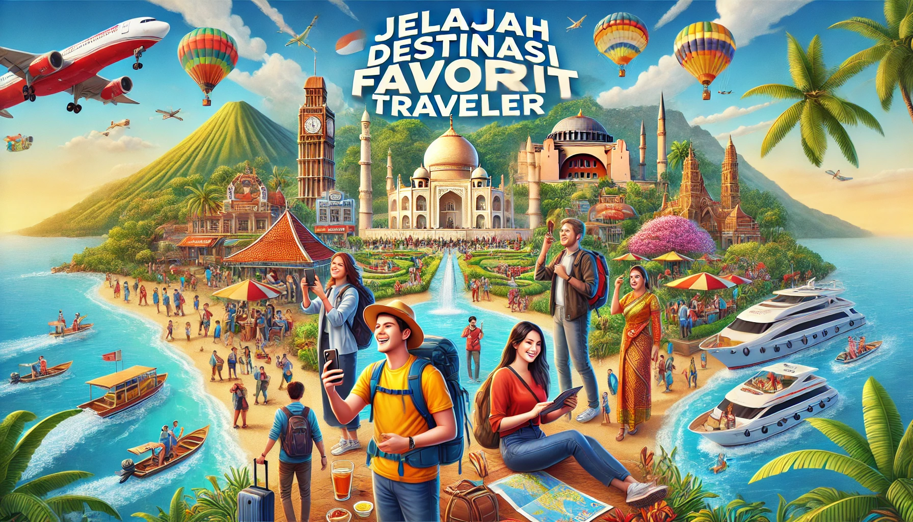 Jelajah Destinasi Favorit Traveler