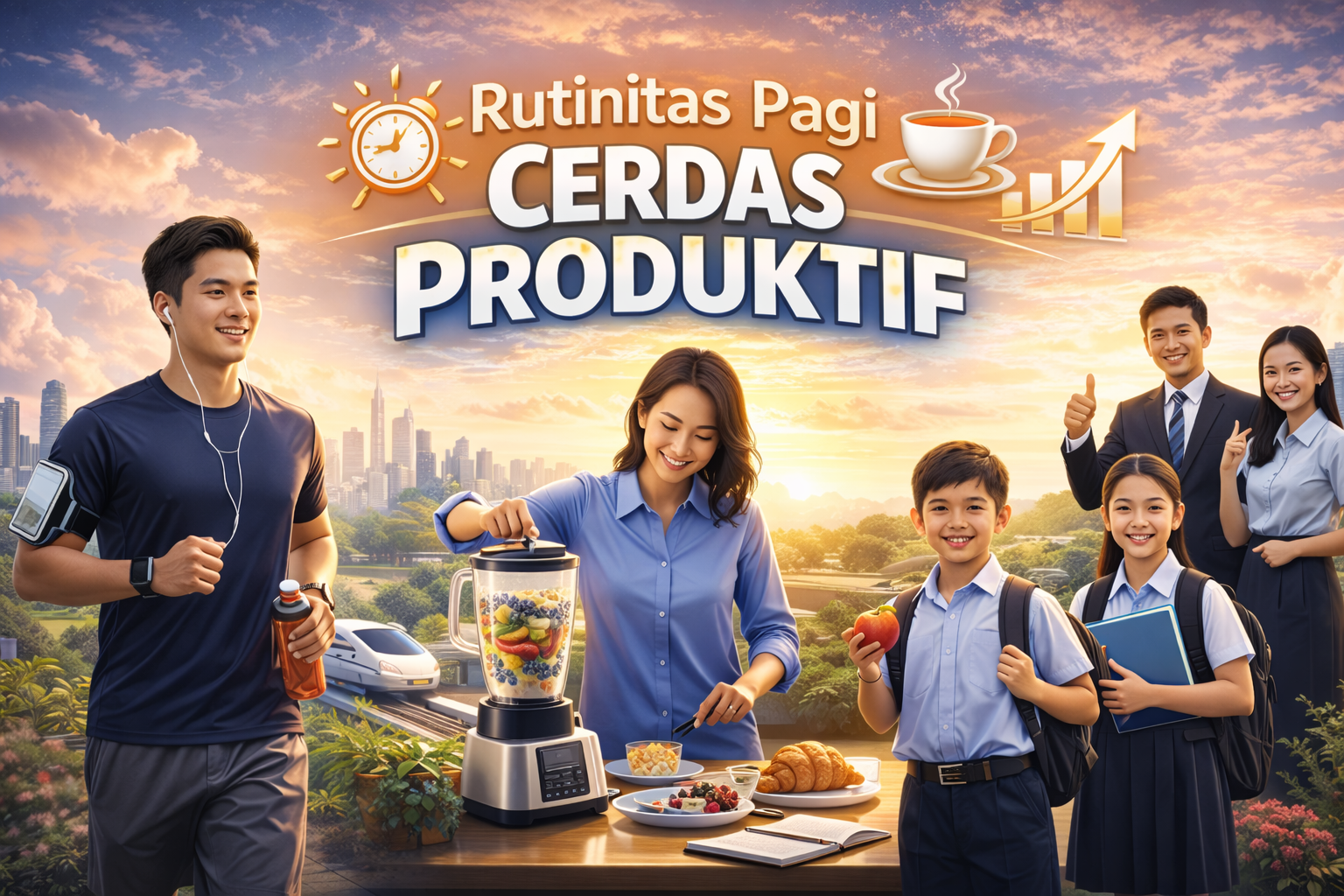 Rutinitas Pagi Cerdas Produktif